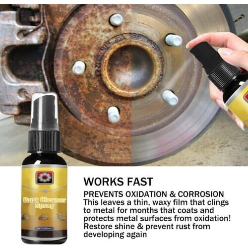 Middle 30ML Powerful All-Purpose Rust Cleaner Spray Derusting Spray Car Maintenance Household Cleaning Tools Anti-rust Lubricant