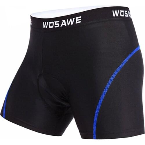 Cool Gel Padded Cycling Shorts Shockproof Mountain Road Bike Shorts Bicycle Shorts Black With Pad