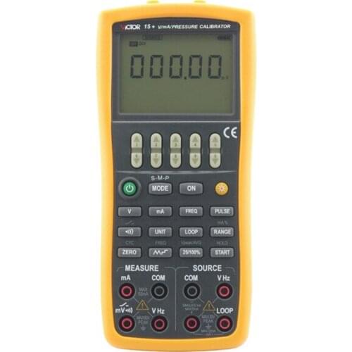 VICTOR VC15+ Current/Voltage/Pressure Multifunction Calibrator