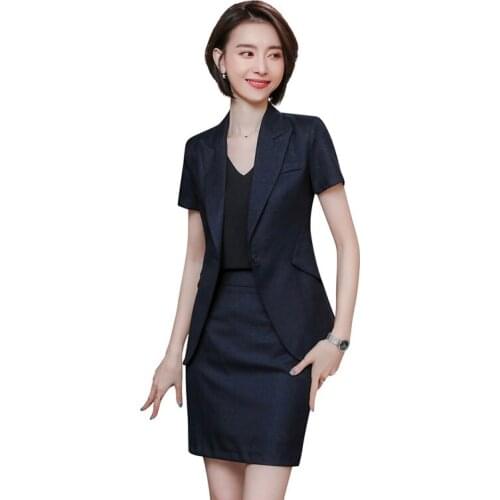 Womens suit autumn and winter new fashion waist suit jacket casual slim temperament trousers wild womens two-piece suit