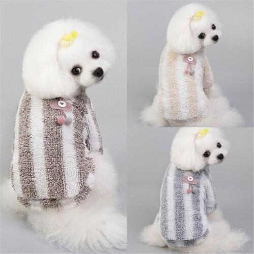 Winter Fleece Dog Coat Winter Dog Clothes Puppy Shirt Chihuahua Pug Shih Pet Winter Clothing Warm Cat Clothes ropa para perro