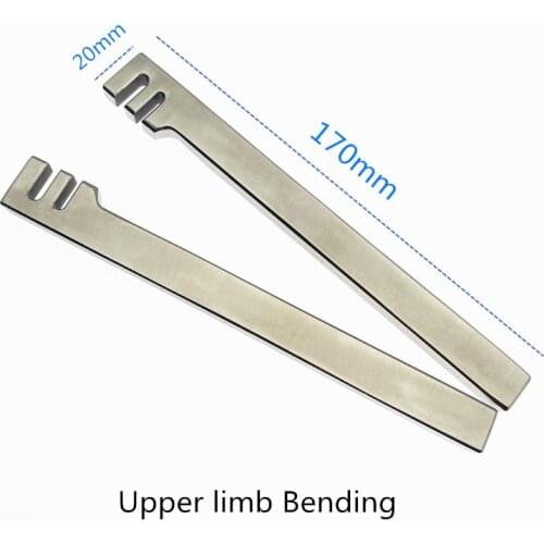 2pcs/set Bending Irons for upper extremity Veterinary orthopedics surgical Instruments