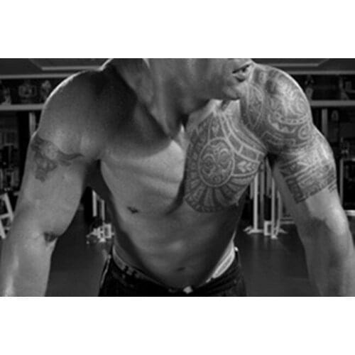 3pcs Professional Waterproof Disposable Domineering Tortoise Shell Bull Horn Helios Temporary Fake Tattoos Sticker for Woman Men