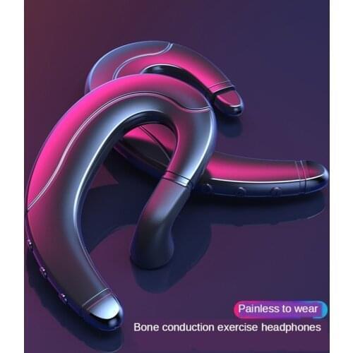 Earphones Bone Conduction Bluetooth Earphones Wireless Hanging Earphone Talk Sports Headsets Sweatproof Headset