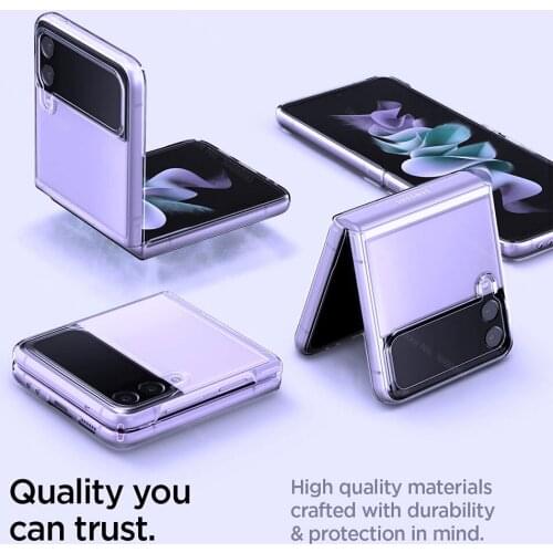 For Samsung Galaxy Z Flip 3 Case Slim Soft Transparent High Clear Hard PC Phone Cases For Galaxy Z Flip 3 ZFlip 3 Flip3 Cover