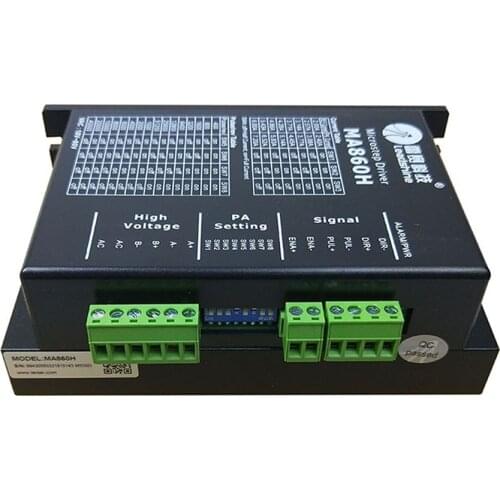 Leadshine 1Pc two-phase stepper motor driver MA860H NEMA34 18~80V AC / 24~60V DC 7.2A