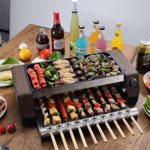 Electric Barbecue Grill Outdoor Picnic Multifunctional High Quality Stainless Steel Barbecue Grill
