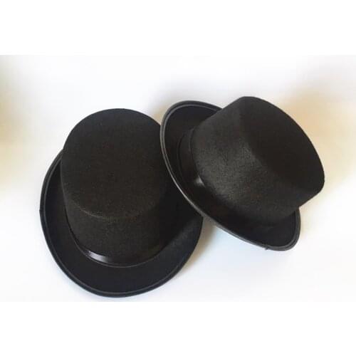 Halloween British Wind In Europe And The Gentleman Cap Stage Performance Top Hat Retro Fashion Personality President Hat Cap