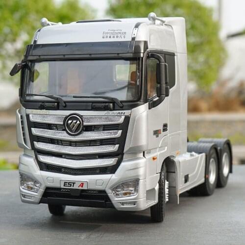 Rare Original Collectible 1:24 Foton Auman Est-a Truck Tractor Trailer Vehicle Model Diecast Toy Model Collection