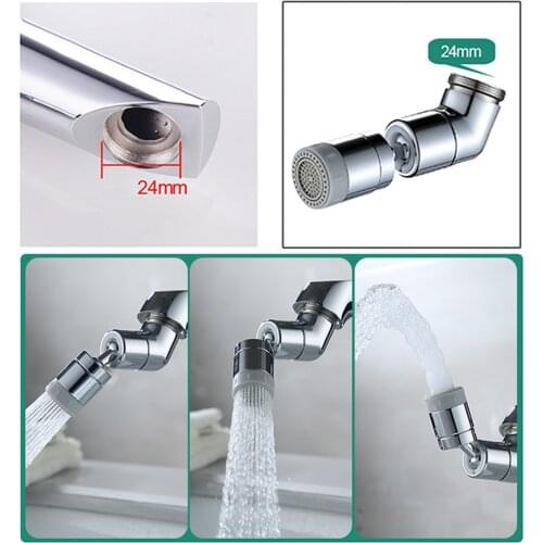Multifunctional Rotating Faucets Splash-proof Bathroom Toilet Faucet Head Extender Sink Basin Tap Nozzle Kitchen Accessories