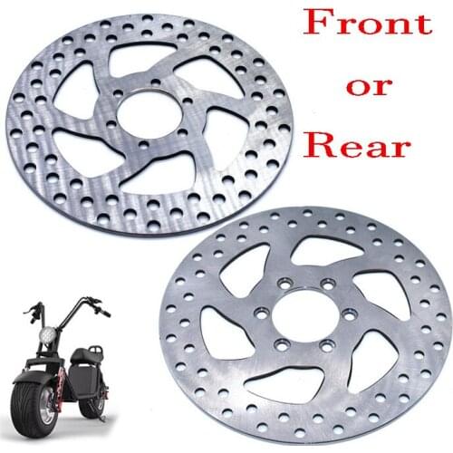 Front and Rear Disc Brake Plate Disc with 6 Mounting Hole for Halle Electric Scooter e-Bike