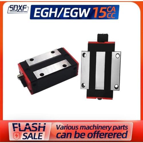 Square rail slider EGH15CA/EGW15CC same use as Hiwin brand Linear bearing slider block