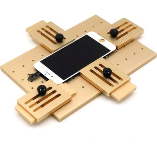 Aluminium alloy Universal phone LCD OCA Laminate Fixed mold Replace LCD UV Glue Mold Mould Glass Holder iPhone Samsung Repairing