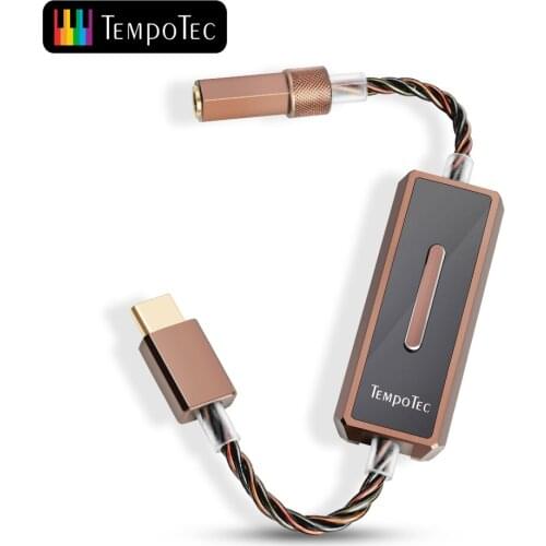 TempoTec Sonata E35 Headphone Amplifier Type C To 3.5MM DUAL CS43131 AMP PCM32bit/384kHz&DSD256 For Android Phone&PC MAC DAC