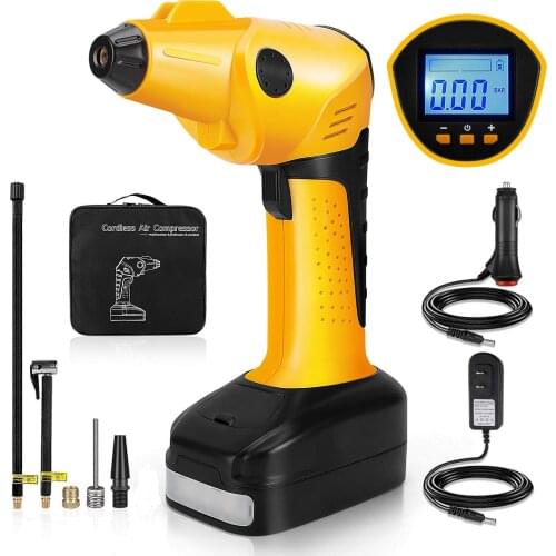 Factory Tonsim charger 2000mAh emergency tool kit Car Battery Tire Inflator