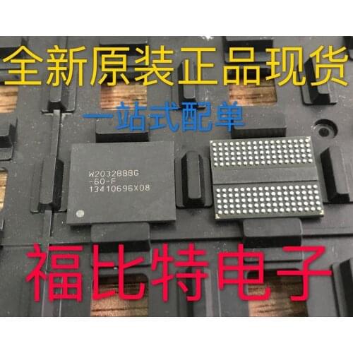 2PCS~10PCS/LOT W2032BBBG-60-F W2032BBBG BGA New original