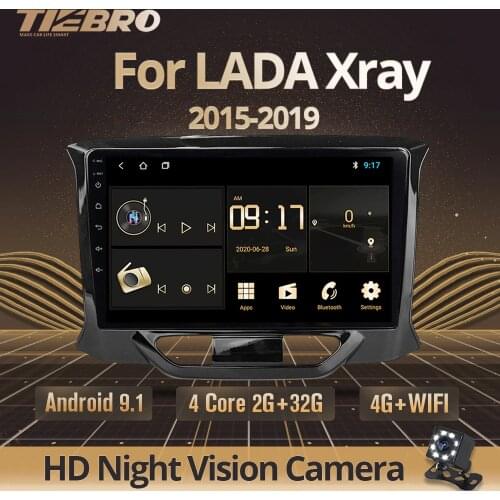 TIEBRO For LADA X Ray Xray 2015 - 2019 Car Radio Multimedia Video Player Navigation GPS Android 9.0 No 2din 2 Din Dvd Player