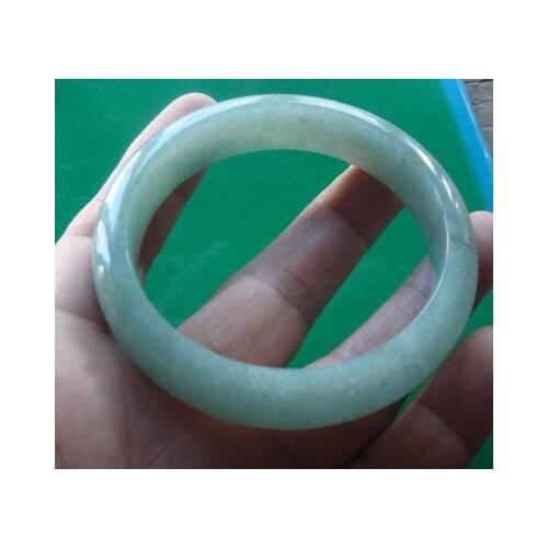 Burma jade light green 54-64mm bracelet elegant princess jewelry for mom and girlfriend