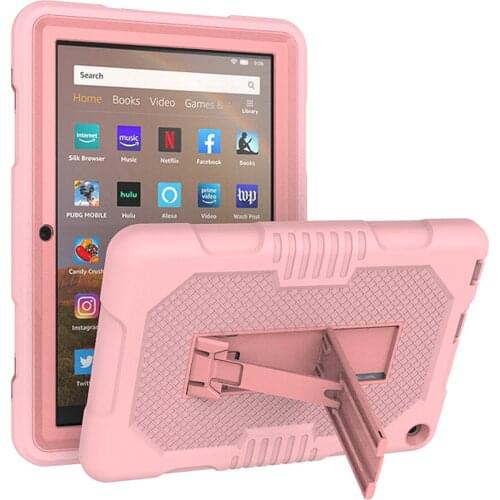 Case for Kindle Fire HD8 Plus 2020 Tablet Funda Kids Safe Heavy Duty Silicone Hard For Fire HD 8 2020 Cover