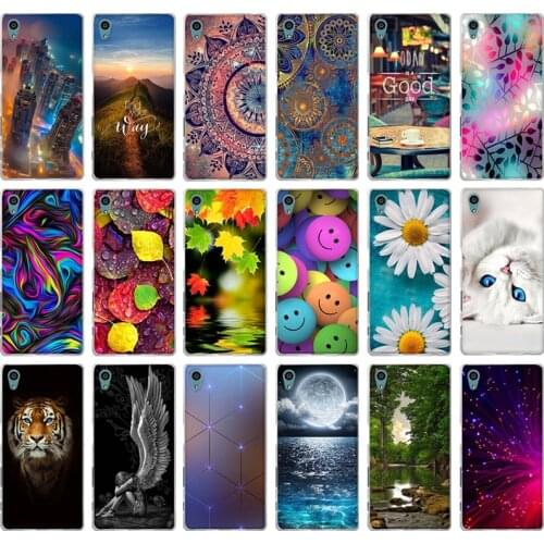 Phone Case for Sony Xperia Z5 E6003 E6633 E6653 E6683 Cover Soft Silicone 3D Printed Protective Case for Sony xperia Z5 Z 5 Capa