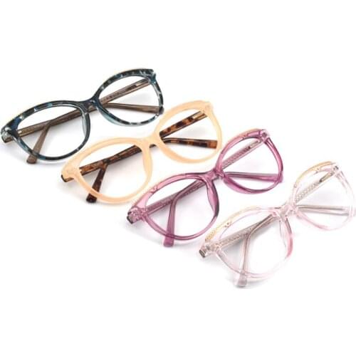 DOISYER 2021 new adult anti-blue ray retro male and female CP material full frame glasses