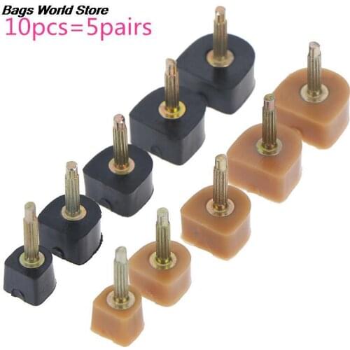 10pcs High Heel Repair Tips Pins For Women Shoes High Heel Tips Taps Dowel Lifts Replacement Heel Stoppers Protect 5pairs