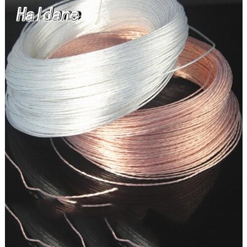 Haldane HIFI 7N OCC OCS 1.5mm Audio Headphone Earphone wire , Signal line, Spaeker Cable Internal Cable 10M
