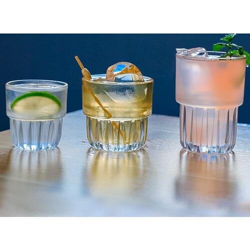 Whisky Glass, Cocktail Glass,Juice Glass, Drinking Glass for Coffee,Cocktail Bar