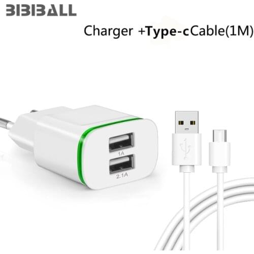 USB C 3.1 Fast Charger USB + 5V 2.1A LED usb charger for Oneplus 6 5t Meiigoo S8 M1 Zopo Speed 8 / UMI Super / Ulefone Future