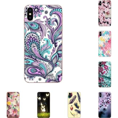 Protector Flowers Fox Butterfly Soft Print Phone Cover Case For HTC U11 Life Capa U11 Plus U 11 U12 Life