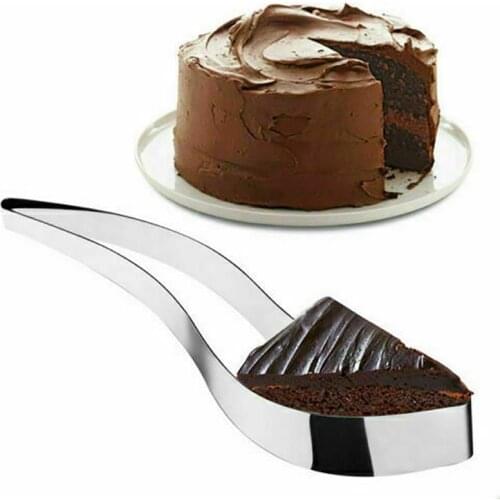 1PC Stainless Steel Cake Mousse Slicer Knife Cutter Kitchen Accessories Gadgets Home Baking Tools Divider Cutting Mold Clip