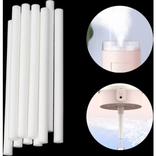 10Pcs 7mmx115mm Humidifiers Filters Cotton Swab For Humidifier Aroma Diffuser