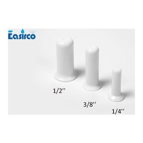 10 PCS/pack)1/4'' & 3/8'' end insert for RO water system and misting system. Pipe joint