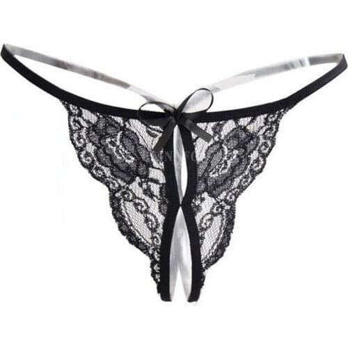 1000Pcs/Lot Cute G-String Sexy Underwear Bowknot Panties Lace Lingerie Bikini Pants Thong