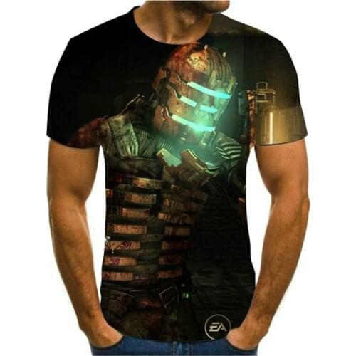 Anime men and women creative art design romantic fantasy universe starry sky scenery wild new 3D printing color/T-shirt