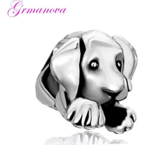 Classic fashion crystal crab European charm beads charm beads DIY handmade jewelry amulet Fit Pandora Bracelet Necklace