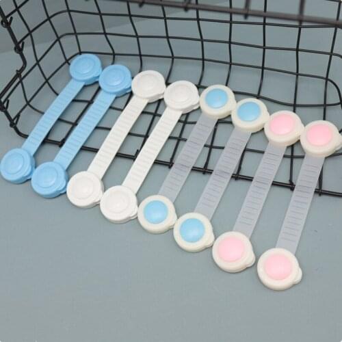 20Pcs/Lot Kids Multifunctional Safety Lock Anti-Pinch Hand Drawer Lock Baby Protection Door Lock Limiter Children Security Locks