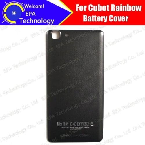 Cubot Rainbow Battery Cover 100% Original New Durable Back Case Mobile Phone Accessory for Rainbow free shipping