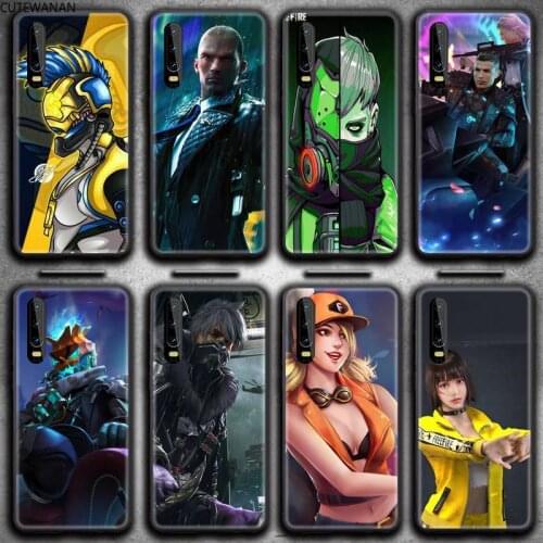 Free fire game art Phone Case for Huawei P20 P30 P40 lite E Pro Mate 40 30 20 Pro P Smart 2020