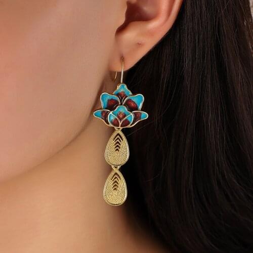 Women's Gold Earrings Dora Juery China