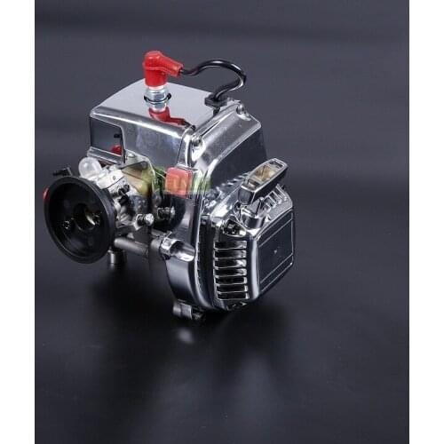 30.5cc 4 Bolt Engine (Walbro Carburetor and Ngk Spark Plug) Fit for 1/5 HPI Rovan KM BAJA Losi 5ive T FG GoPed RedCat