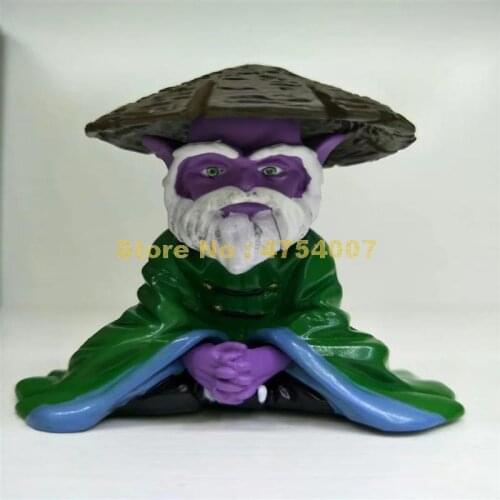 Saint seiya elderly dohko sitting posture action figure pvc collection model doll 8cm Toy