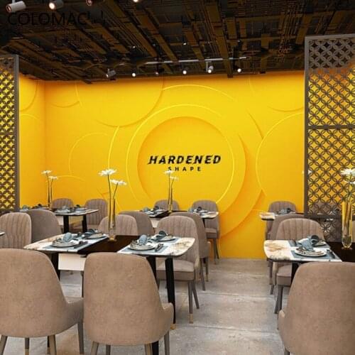 Colomac Custom 3d Geometric Technology Sense Wallpaper Company Reception Counter Gym Background Mural Home Decor Drop Shopping