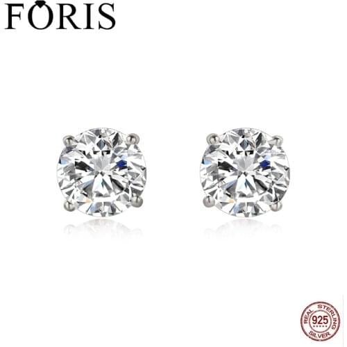 Женские серебрянные серьги FORIS China At AliExpress