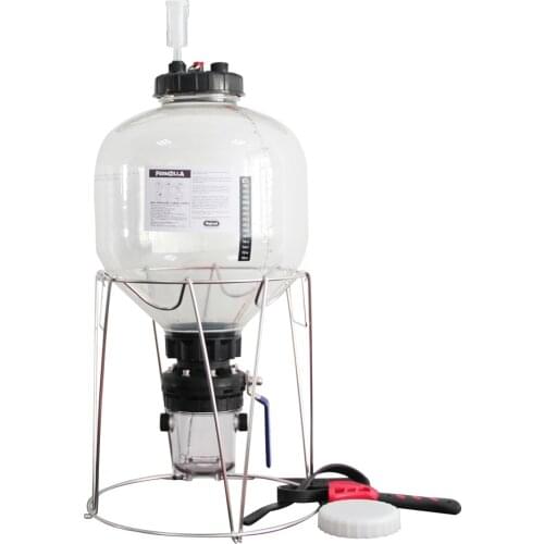 YUEWO Fermenter 27L Conical Fermenter FermZilla Conical Fermenter Starter Kit for Household Beer Brew