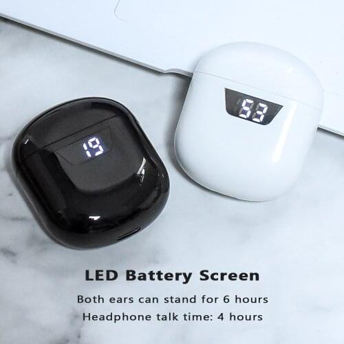 Mini TWS Touch Control Bluetooth 5.0 Earphones Wireless 4D Stereo Headphones Noise Cancelling Gaming Headset For Smartphones