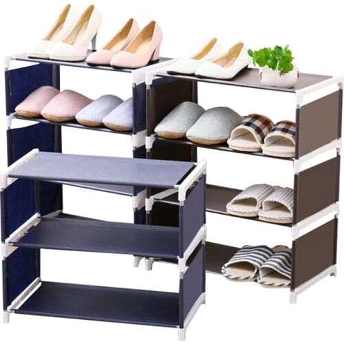 Multi-layers Shoe Shelves Bedroom Shoes Organizer Rack Multi-functional Sundries Plants Storage Stand Rack