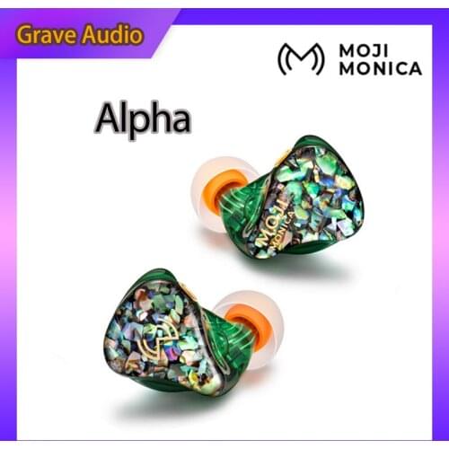 Moji Monica Alpha 2EST+1DD +2BA Monitor Earphone Hybrid IEMs with Detachable Cable Earbuds