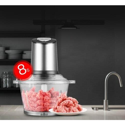 Meat Grinders USES an electric grinder to churn into large volumes and stir minced vegetables NEW