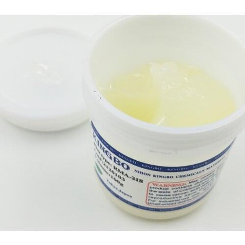 Kingbo RMA-218 BGA Solder Flux Paste Solder 100g for SMT Reballing Motherboard